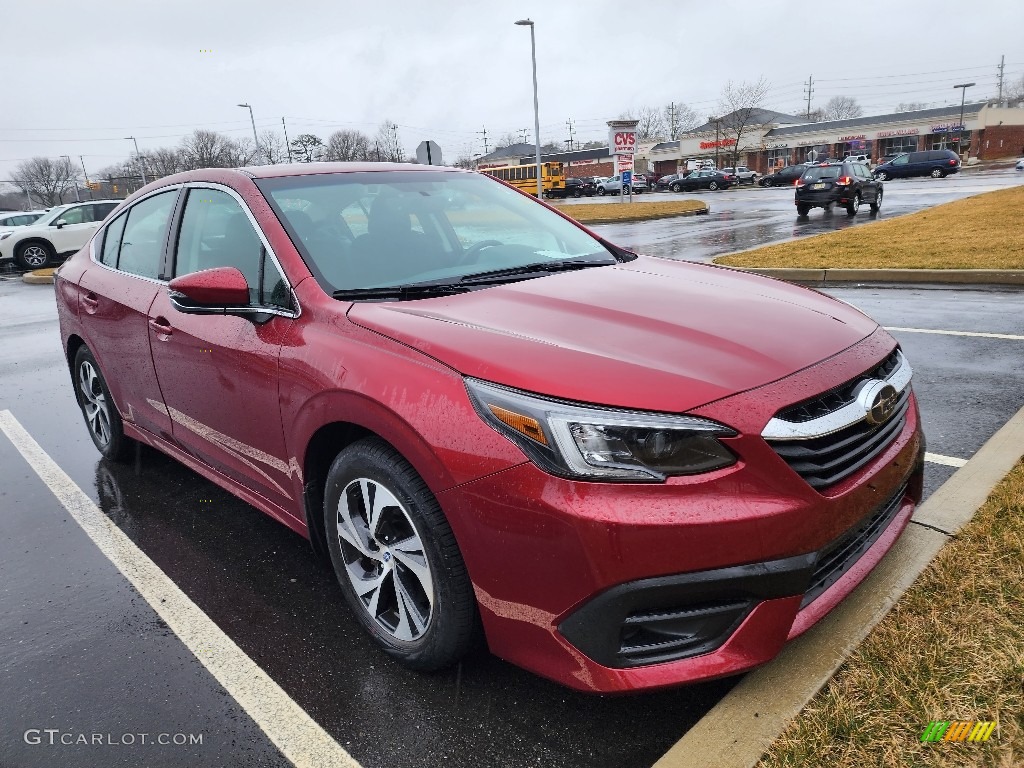 2020 Legacy 2.5i Premium - Crimson Red Pearl / Slate Black photo #3