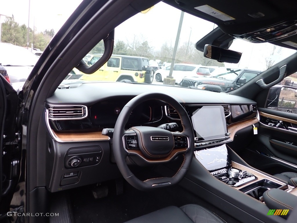 2023 Grand Wagoneer Series III 4x4 - Diamond Black Crystal Pearl / Global Black photo #11