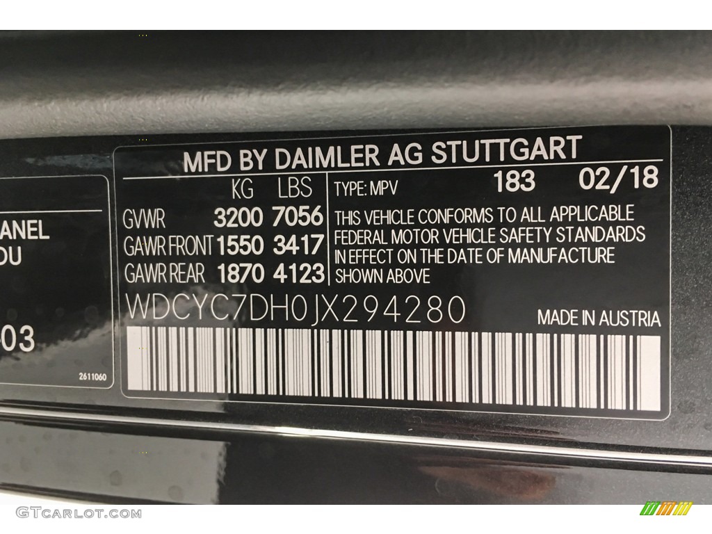 2018 G 63 AMG - Magnetite Black Metallic / Black photo #23