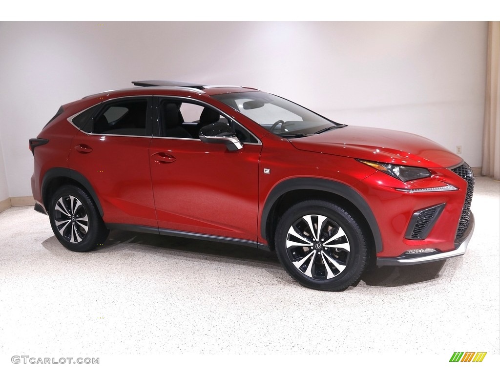 2018 NX 300 F Sport AWD - Matador Red Mica / Black photo #1