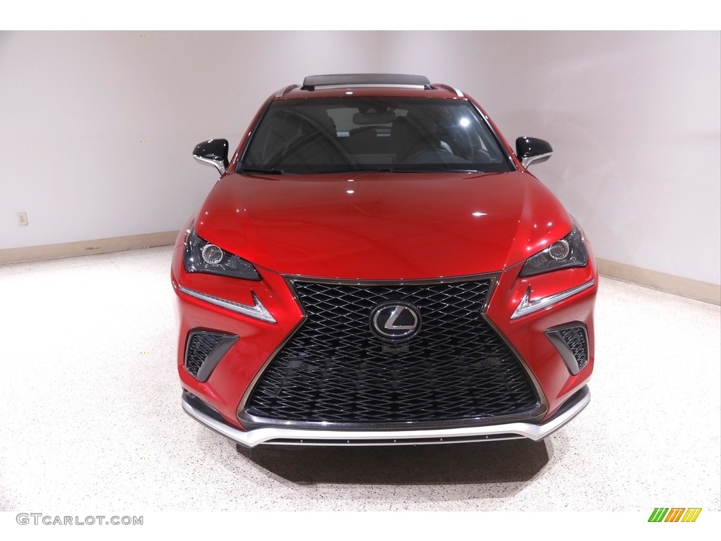2018 NX 300 F Sport AWD - Matador Red Mica / Black photo #2