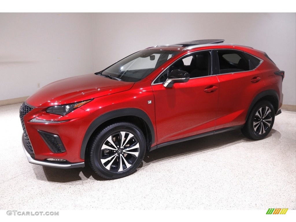 2018 NX 300 F Sport AWD - Matador Red Mica / Black photo #3