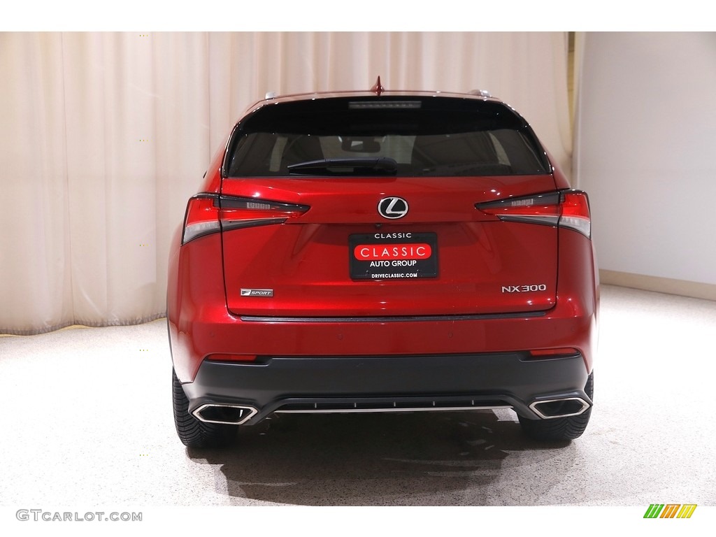 2018 NX 300 F Sport AWD - Matador Red Mica / Black photo #20