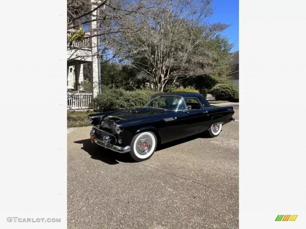 1955 Thunderbird Convertible - Raven Black / Black/White photo #1