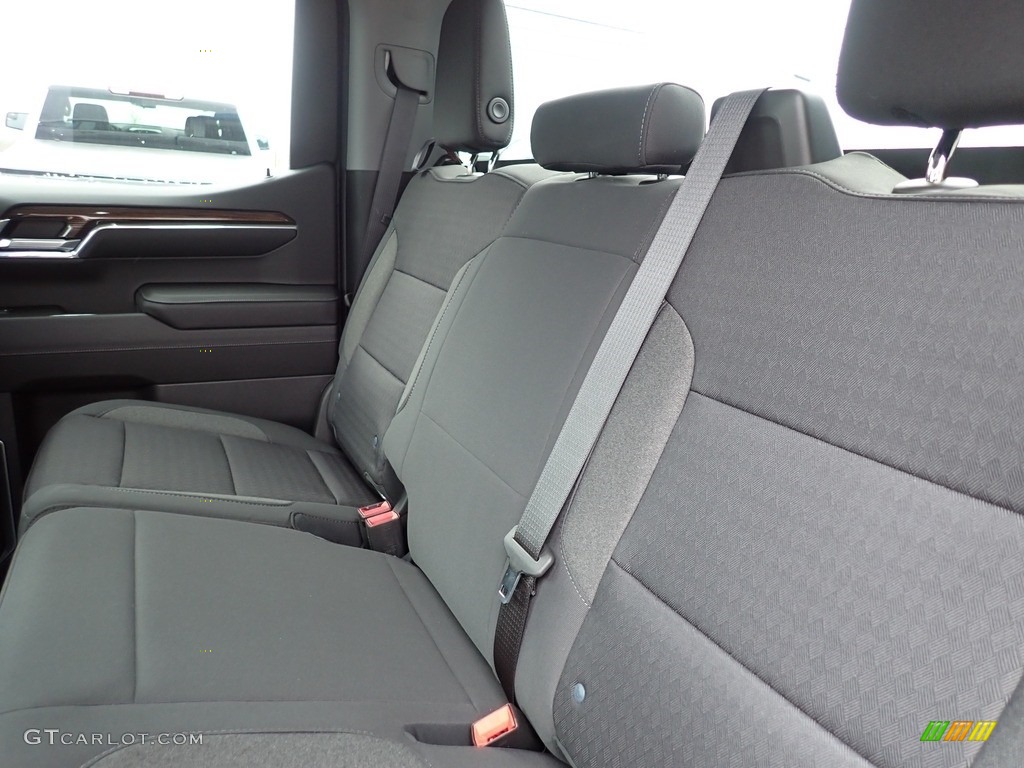 Jet Black Interior 2023 Chevrolet Silverado 1500 LT Crew Cab 4x4 Photo #145766042