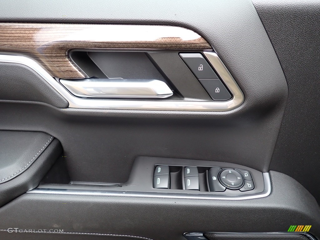 2023 Chevrolet Silverado 1500 LT Crew Cab 4x4 Jet Black Door Panel Photo #145766097