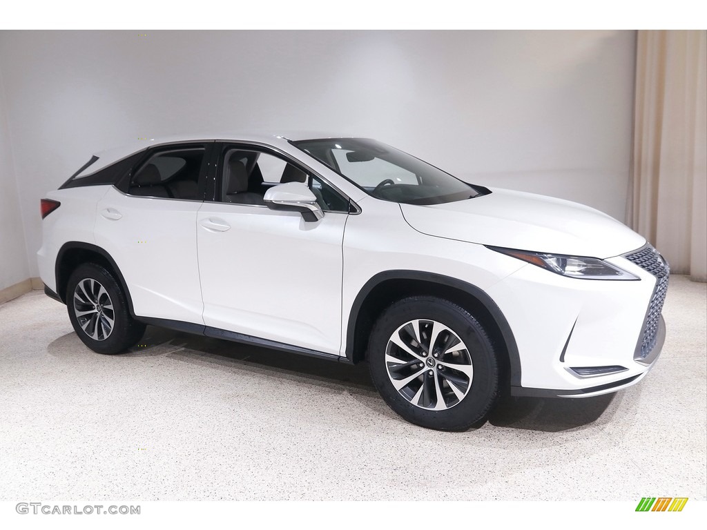 2020 RX 350 AWD - Eminent White Pearl / Birch photo #1