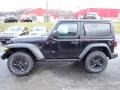 Black 2023 Jeep Wrangler Willys 4x4 Exterior
