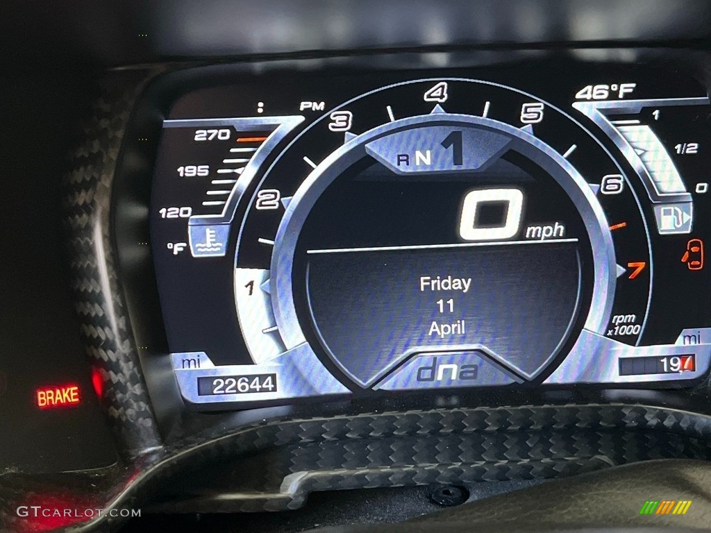 2015 Alfa Romeo 4C Launch Edition Coupe Gauges Photo #145766385