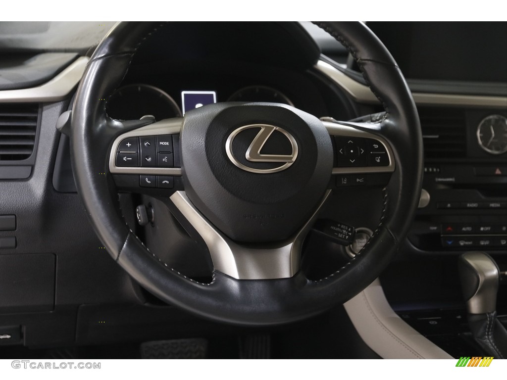 2020 Lexus RX 350 AWD Birch Steering Wheel Photo #145766418