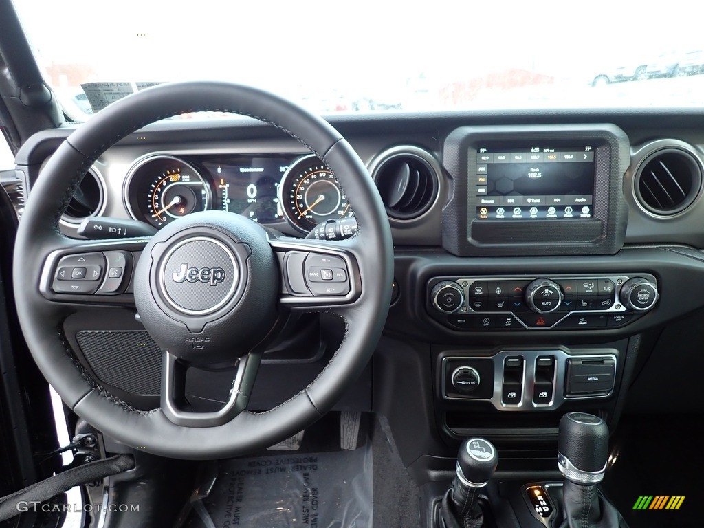 2023 Wrangler Willys 4x4 - Black / Black photo #13