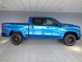 2023 Glacier Blue Metallic Chevrolet Silverado 1500 Custom Trail Boss Crew Cab 4x4  photo #2