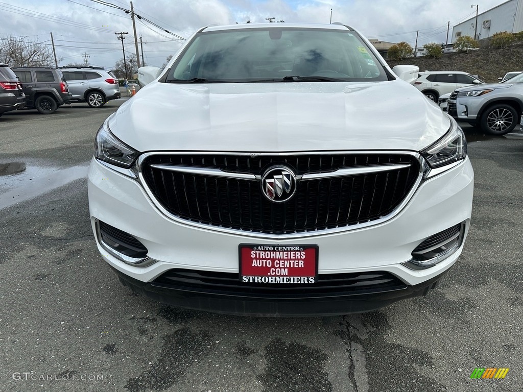 2019 Enclave Essence - Summit White / Dark Galvanized/Ebony Accents photo #2