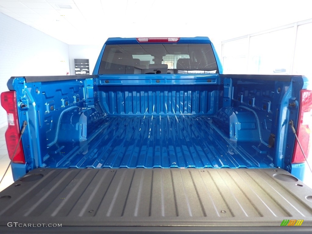 2023 Silverado 1500 Custom Trail Boss Crew Cab 4x4 - Glacier Blue Metallic / Jet Black photo #5