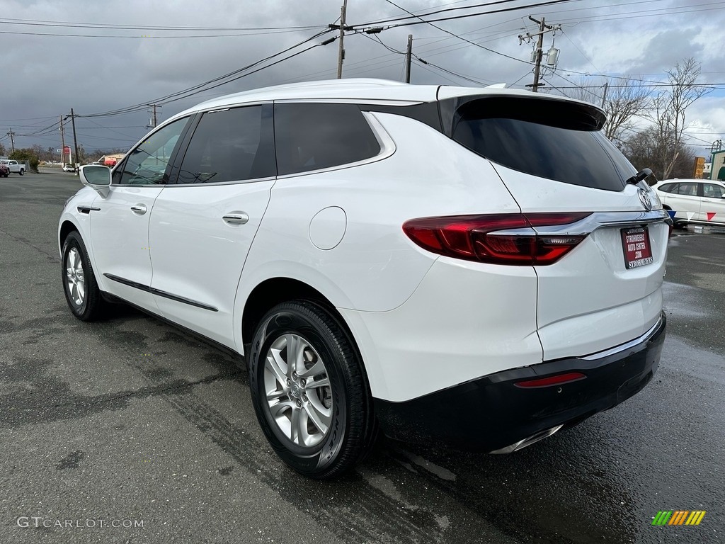 2019 Enclave Essence - Summit White / Dark Galvanized/Ebony Accents photo #4