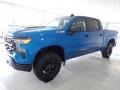 2023 Glacier Blue Metallic Chevrolet Silverado 1500 Custom Trail Boss Crew Cab 4x4  photo #7