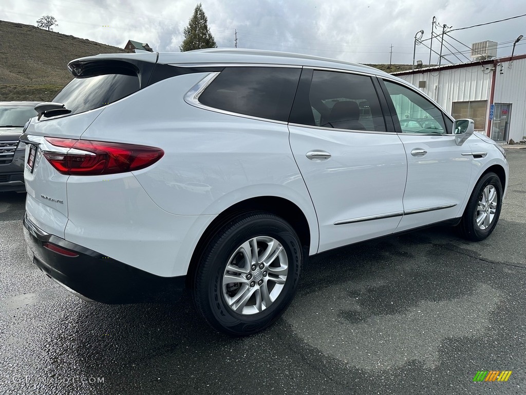 2019 Enclave Essence - Summit White / Dark Galvanized/Ebony Accents photo #6