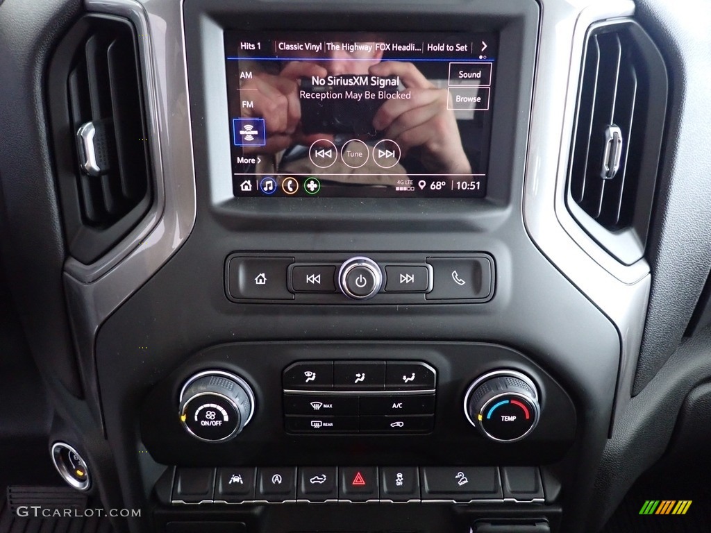 2023 Silverado 1500 Custom Trail Boss Crew Cab 4x4 - Glacier Blue Metallic / Jet Black photo #20