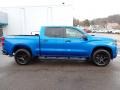 2023 Glacier Blue Metallic Chevrolet Silverado 1500 Custom Crew Cab 4x4  photo #2