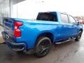2023 Glacier Blue Metallic Chevrolet Silverado 1500 Custom Crew Cab 4x4  photo #3