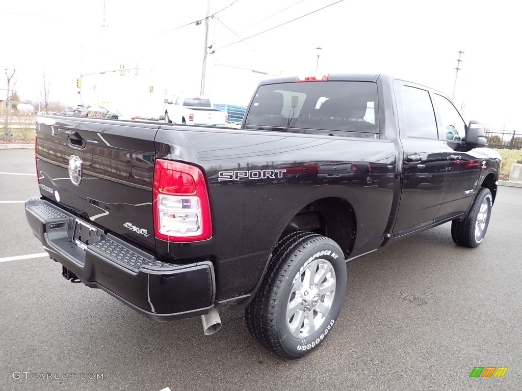 2023 2500 Big Horn Crew Cab 4x4 - Black / Black photo #5