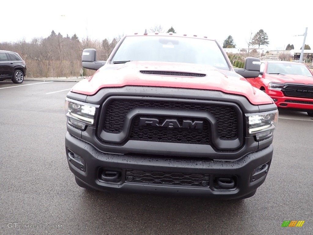 2023 2500 Rebel Crew Cab 4x4 - Flame Red / Black photo #8