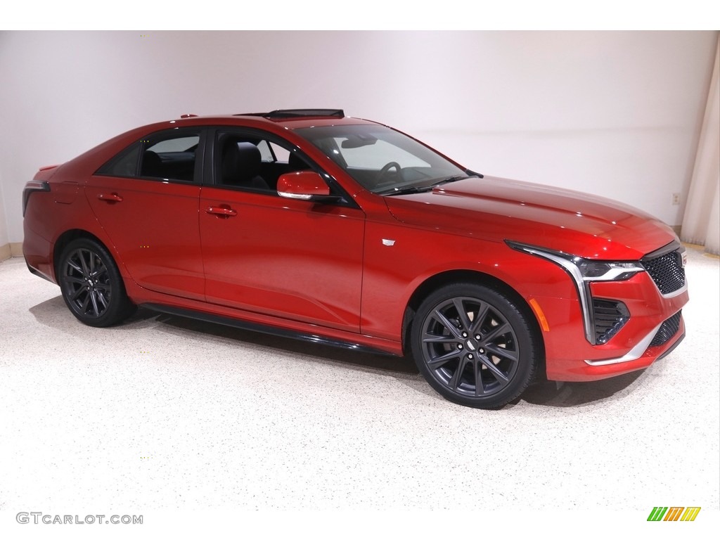Infrared Tintcoat 2021 Cadillac CT4 Sport Exterior Photo #145769505
