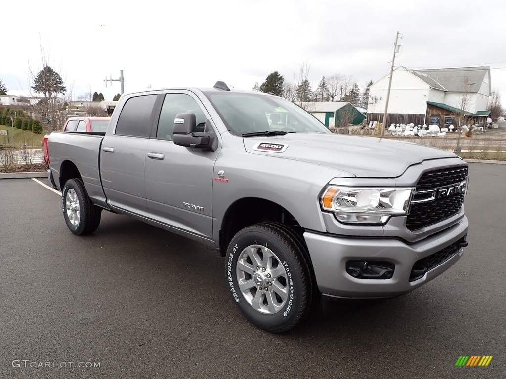Billet Silver Metallic 2023 Ram 2500 Big Horn Crew Cab 4x4 Exterior Photo #145769649