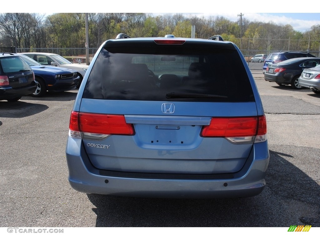 2010 Odyssey EX-L - Ocean Mist Metallic / Gray photo #4