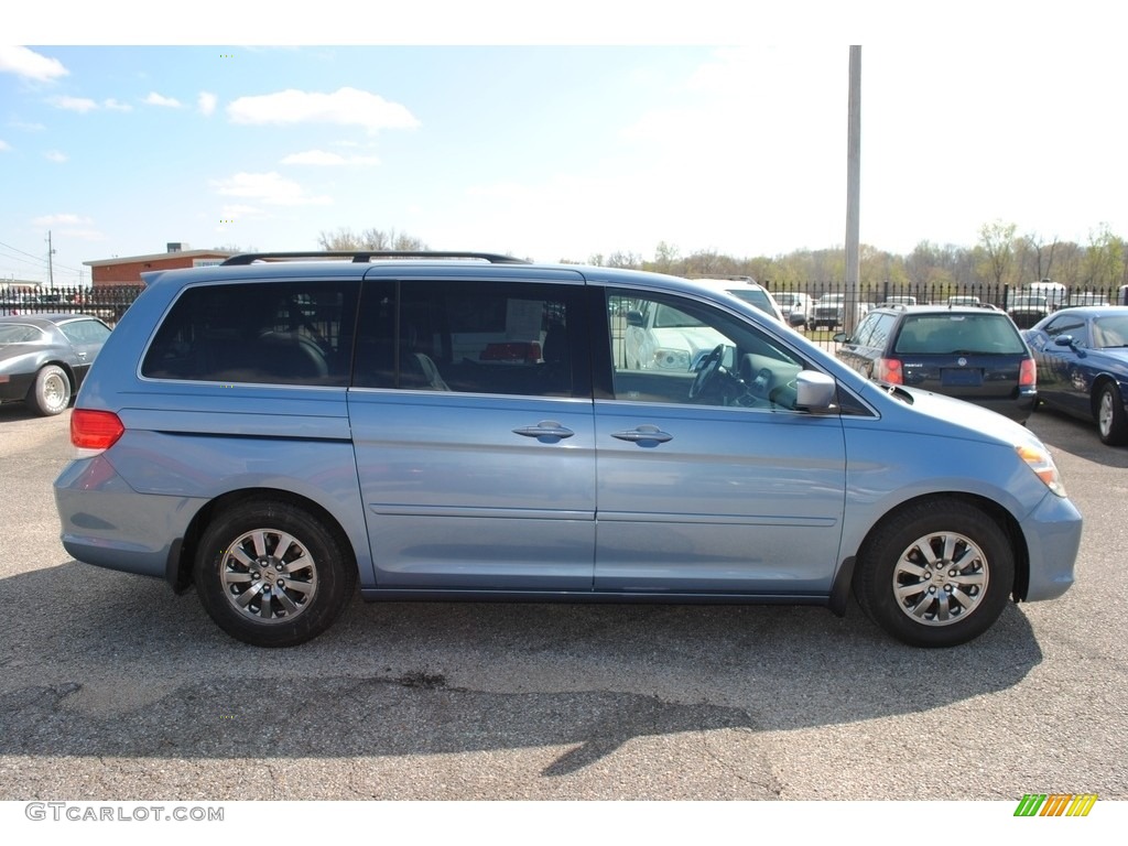 2010 Odyssey EX-L - Ocean Mist Metallic / Gray photo #6