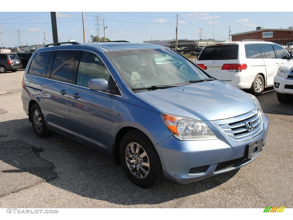 2010 Odyssey EX-L - Ocean Mist Metallic / Gray photo #7