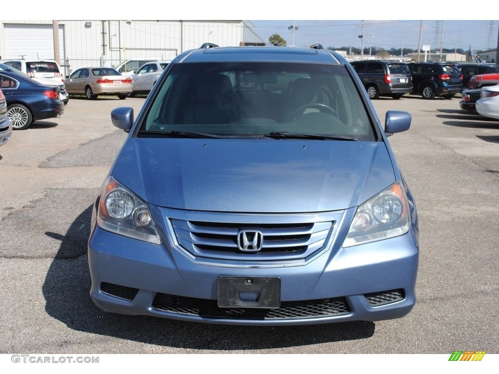 2010 Odyssey EX-L - Ocean Mist Metallic / Gray photo #8
