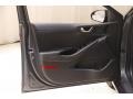 Black 2019 Hyundai Ioniq Hybrid Blue Door Panel