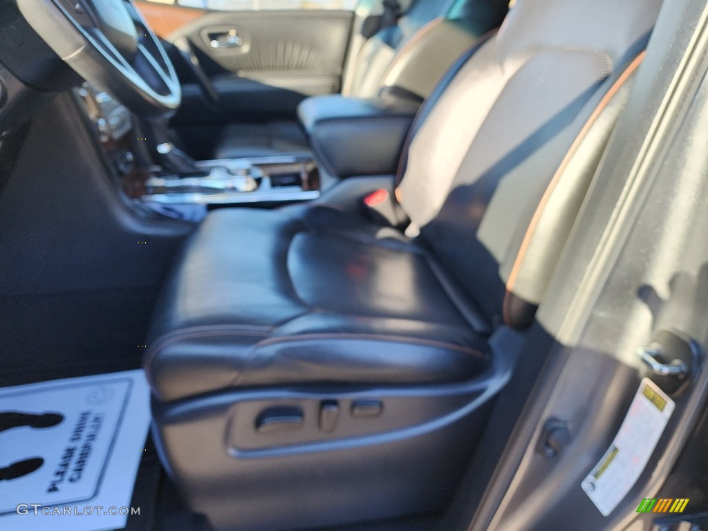 2017 Armada Platinum 4x4 - Gun Metallic / Charcoal photo #13