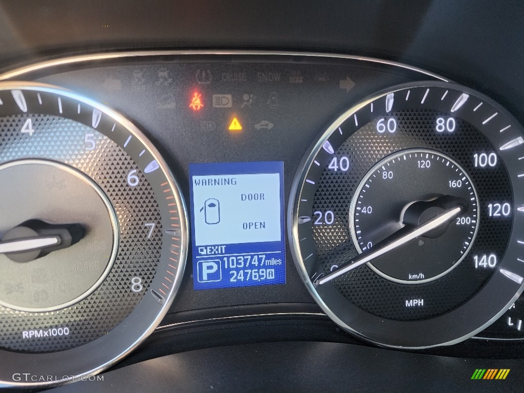 2017 Armada Platinum 4x4 - Gun Metallic / Charcoal photo #16