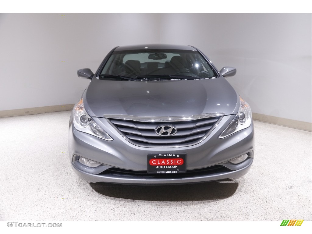 2013 Sonata GLS - Harbor Gray Metallic / Gray photo #2