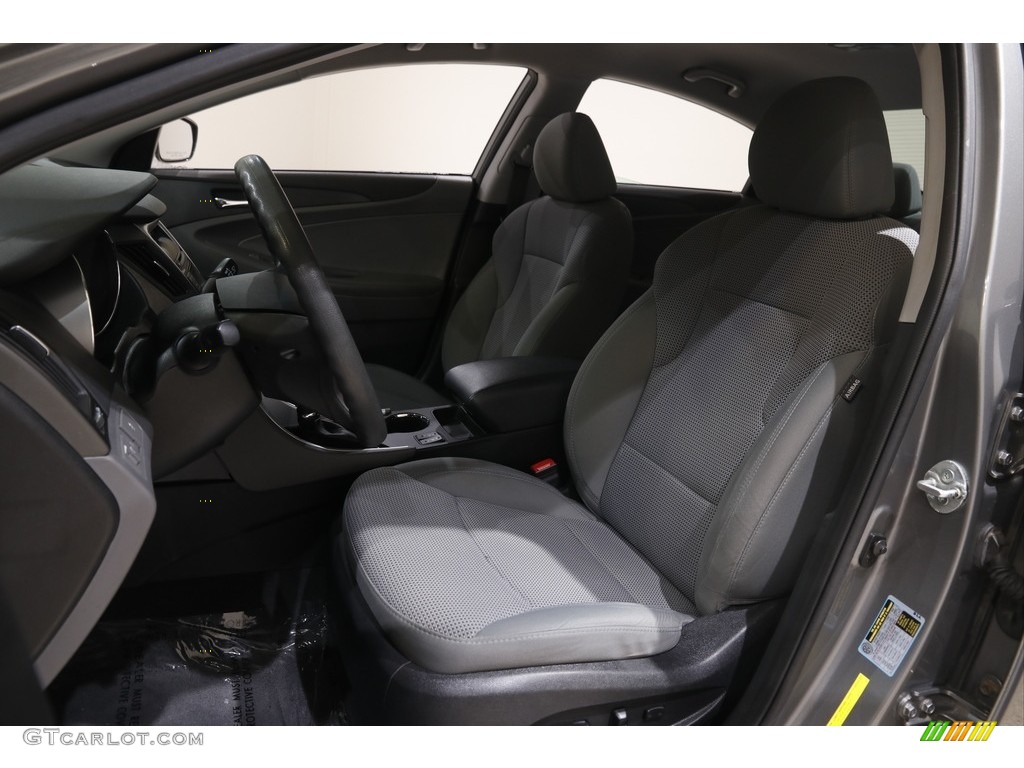 2013 Sonata GLS - Harbor Gray Metallic / Gray photo #5