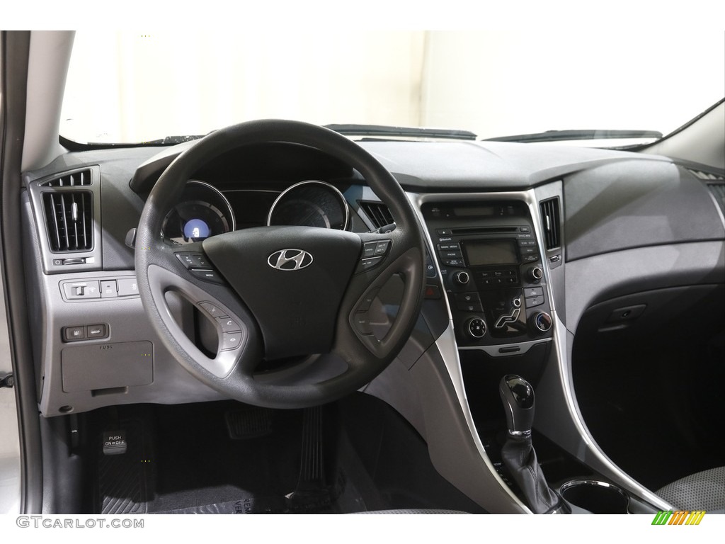 2013 Sonata GLS - Harbor Gray Metallic / Gray photo #6