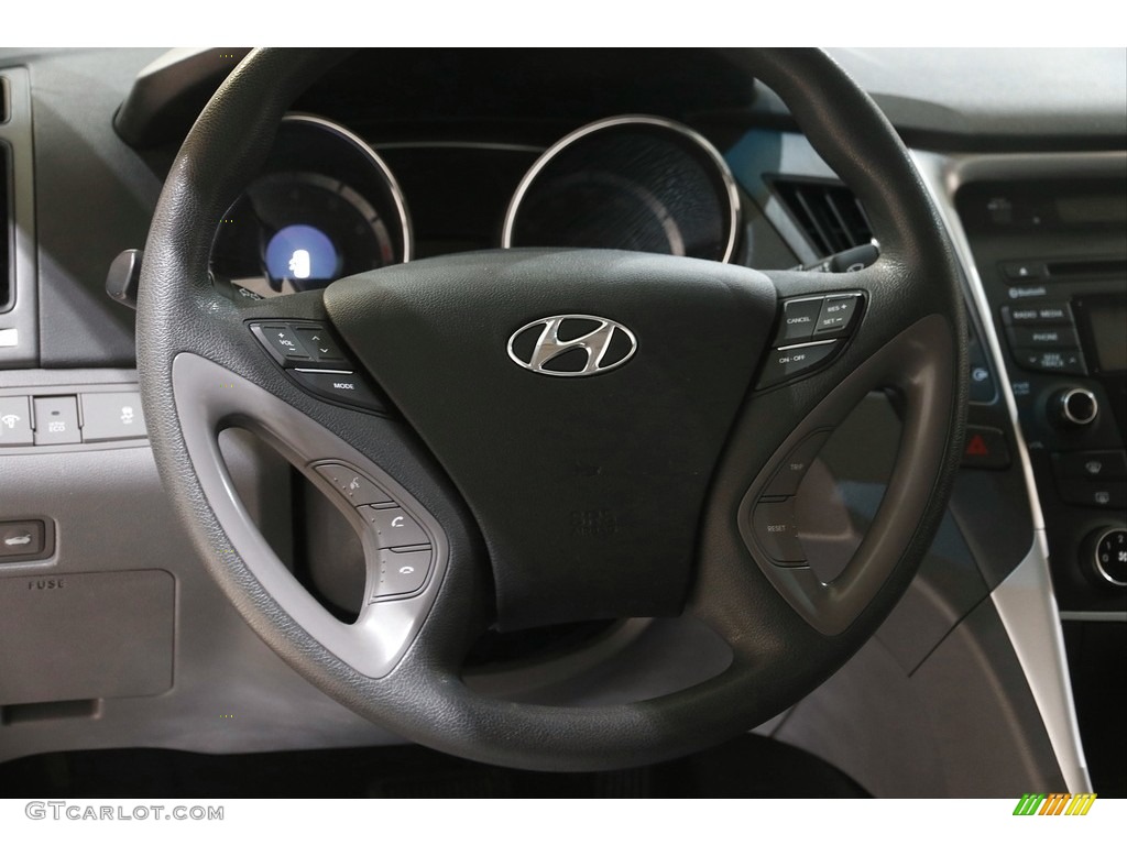2013 Sonata GLS - Harbor Gray Metallic / Gray photo #7