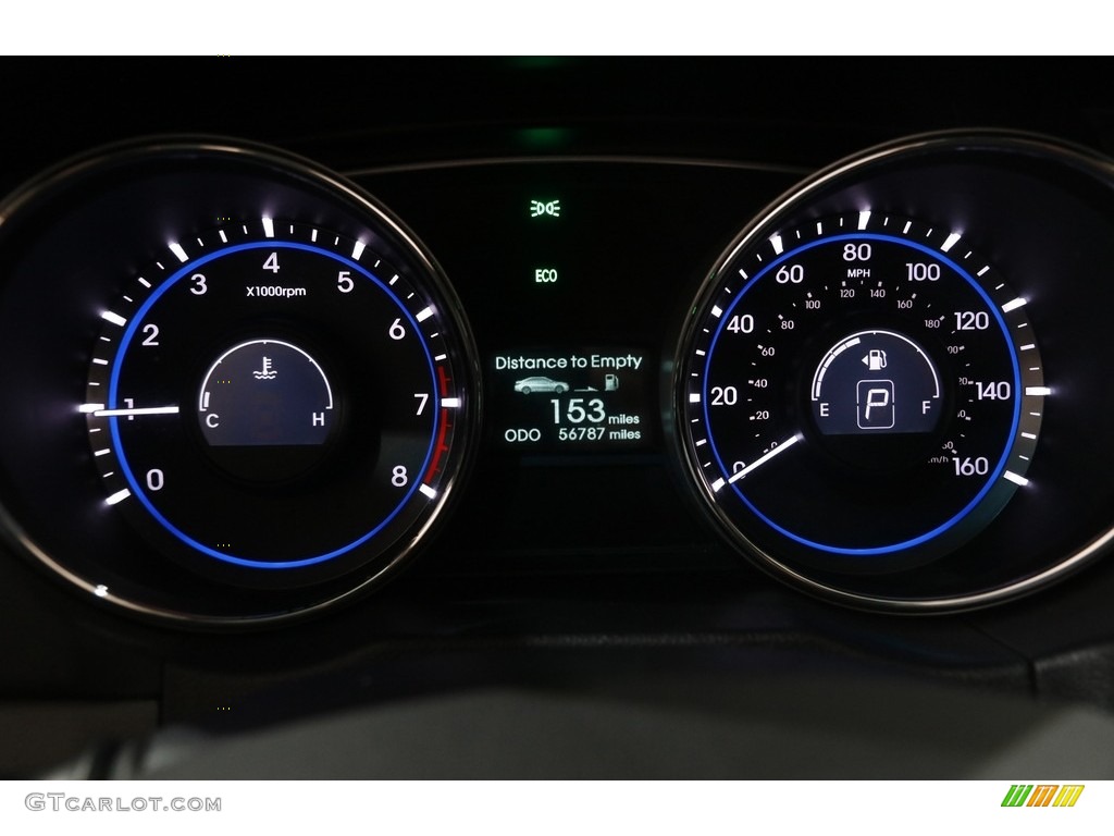 2013 Sonata GLS - Harbor Gray Metallic / Gray photo #8