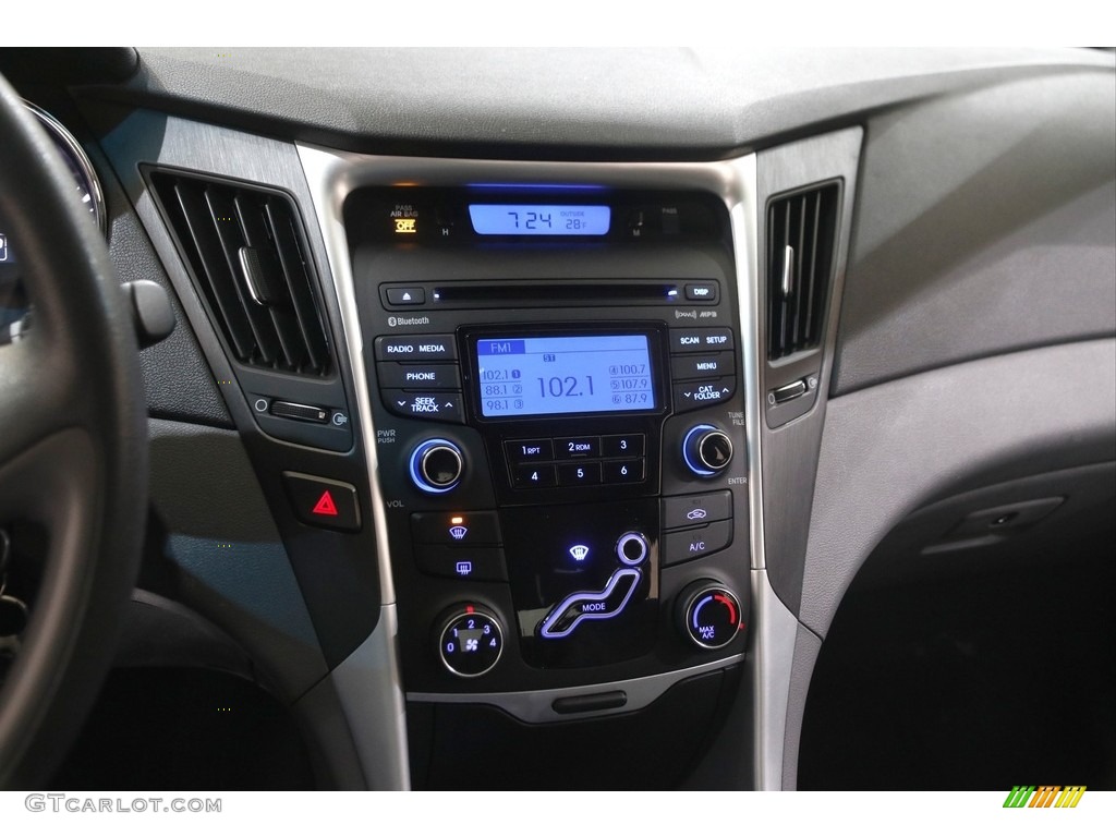 2013 Sonata GLS - Harbor Gray Metallic / Gray photo #9