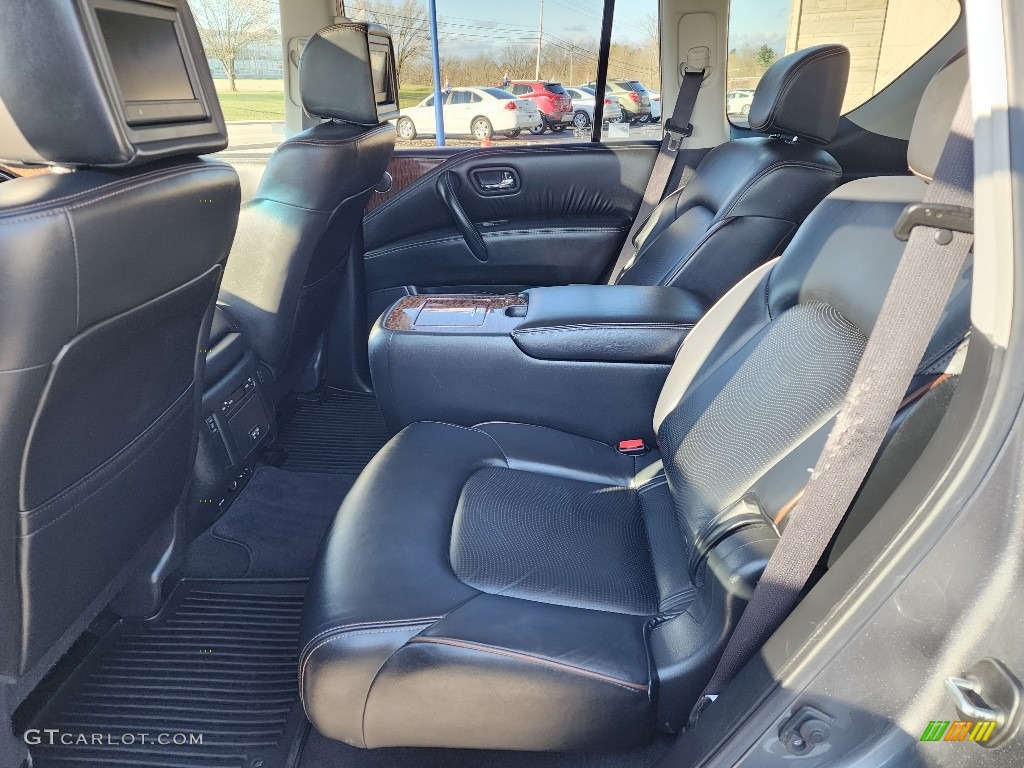 2017 Armada Platinum 4x4 - Gun Metallic / Charcoal photo #23