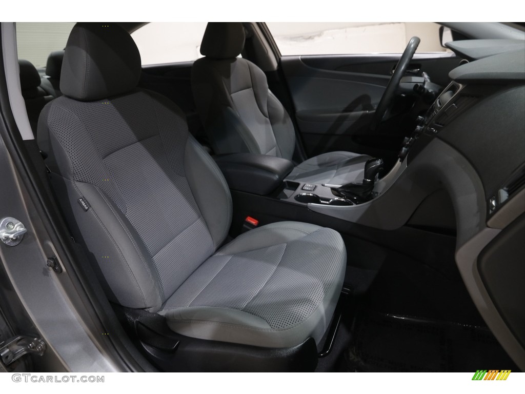 2013 Sonata GLS - Harbor Gray Metallic / Gray photo #14