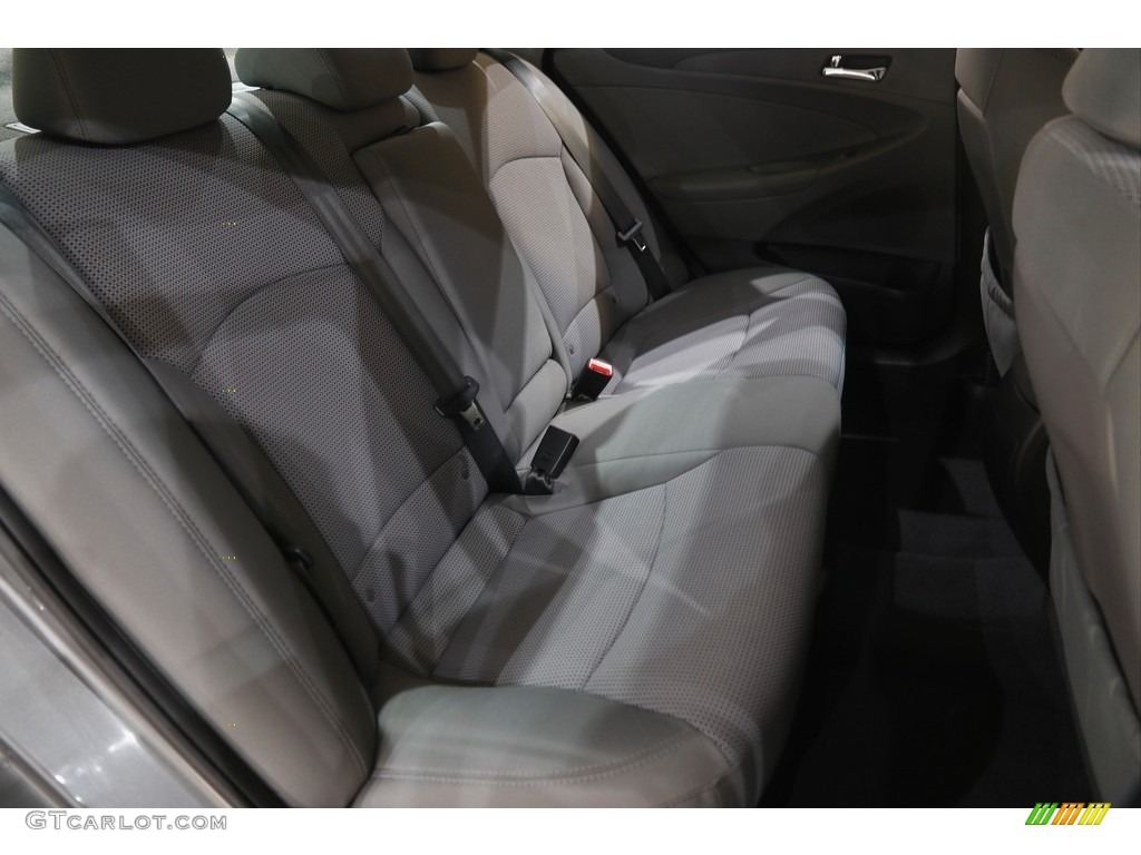 2013 Sonata GLS - Harbor Gray Metallic / Gray photo #15