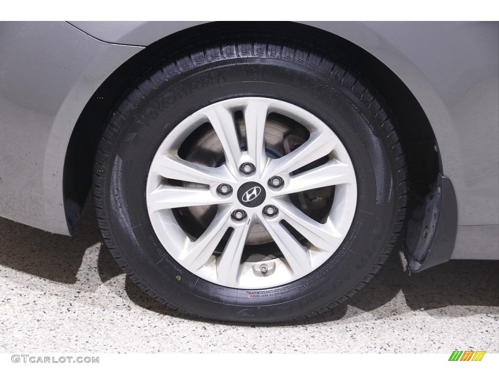 2013 Sonata GLS - Harbor Gray Metallic / Gray photo #19