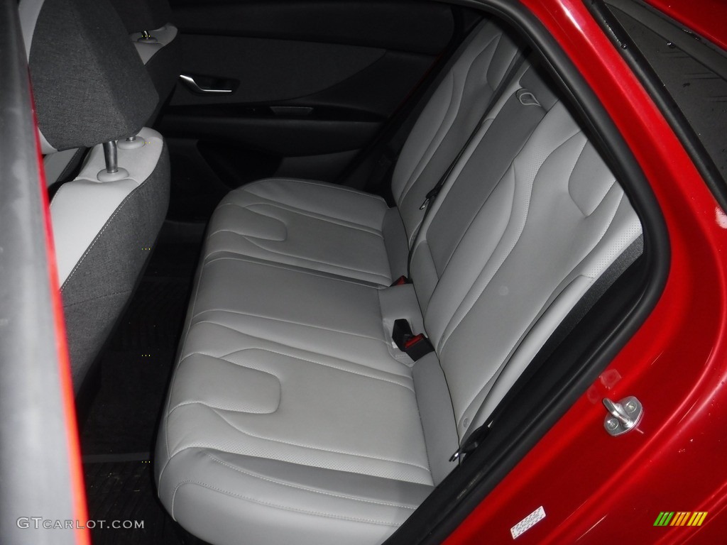 2023 Elantra Limited Hybrid - Scarlet Red Pearl / Medium Gray photo #24