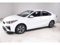 2021 Clear White Kia Forte LXS  photo #3