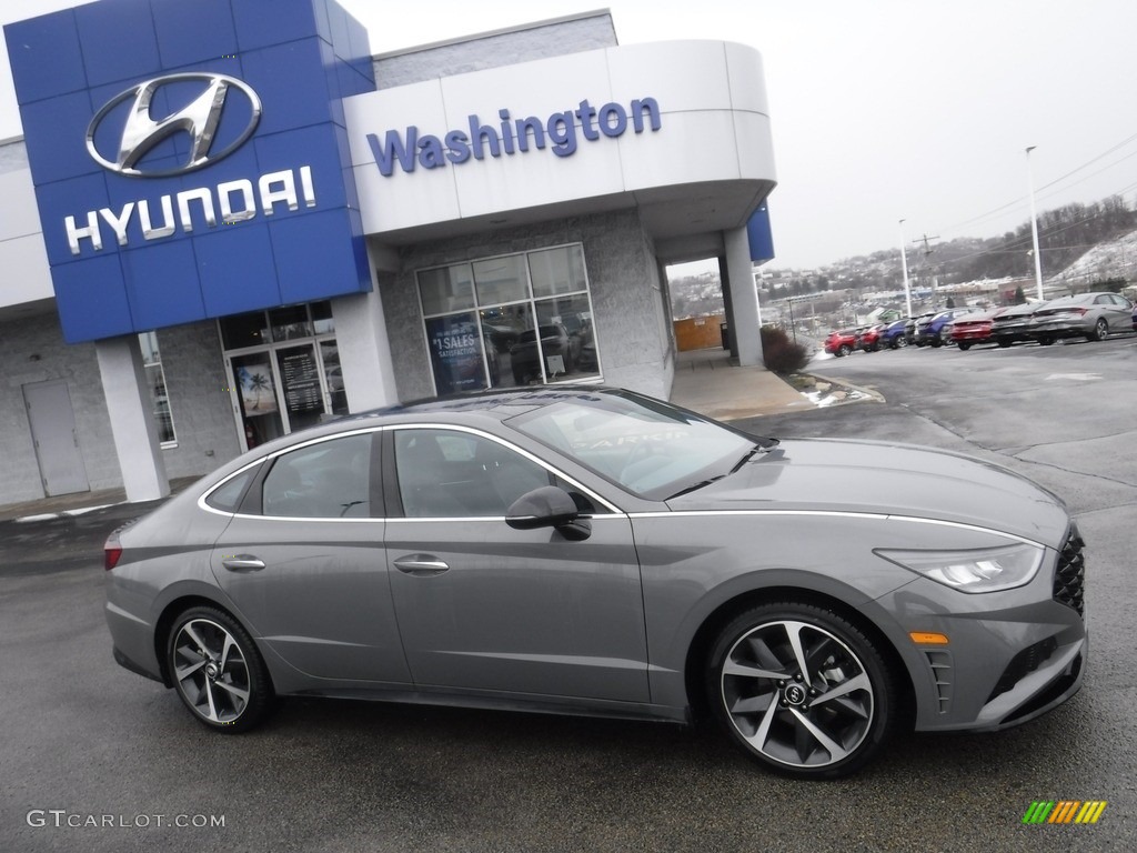 2022 Sonata SEL Plus - Hampton Gray / Black photo #2