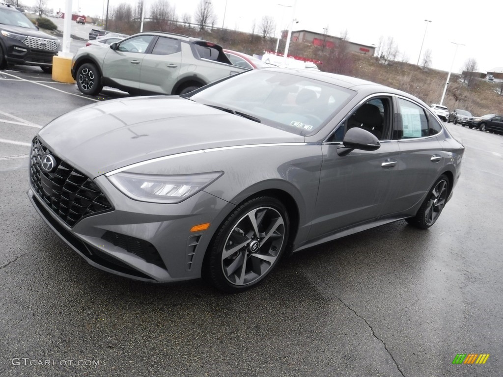 2022 Sonata SEL Plus - Hampton Gray / Black photo #6