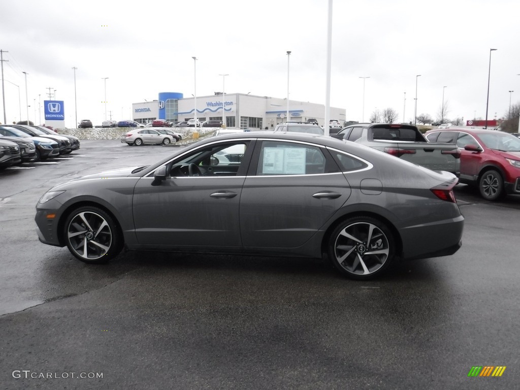 2022 Sonata SEL Plus - Hampton Gray / Black photo #7